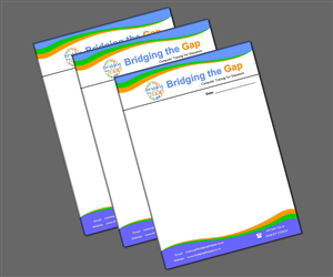 Letterhead Design by NU CONCEPT for Bridging the Gap | Design: #3108687