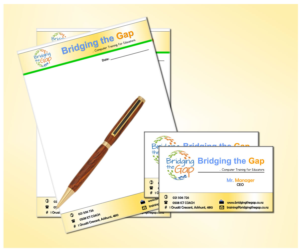 Briefkopf-Design von NU CONCEPT für Bridging the Gap | Design #3126938