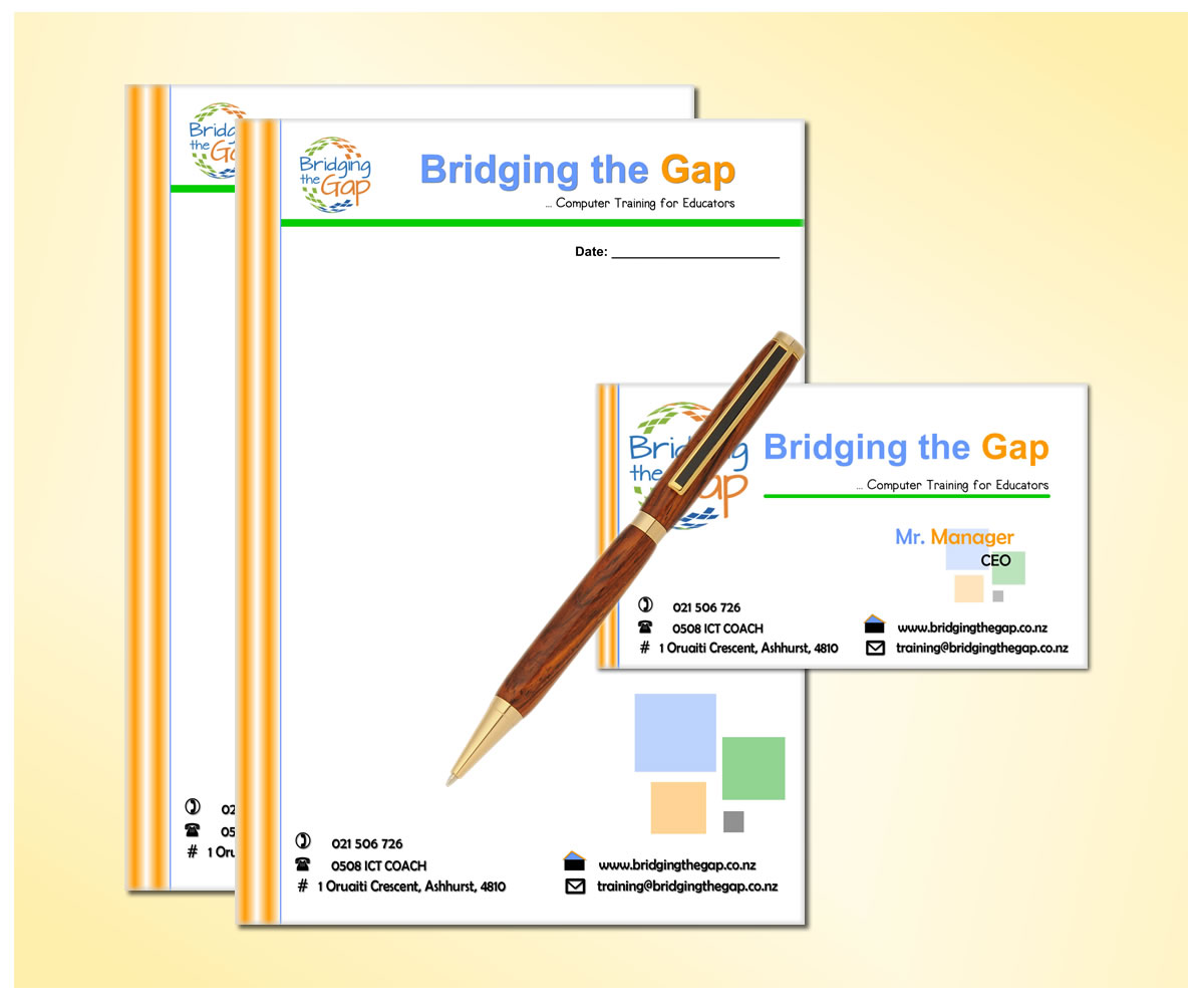 Letterhead Design by NU CONCEPT for Bridging the Gap | Design #3126950