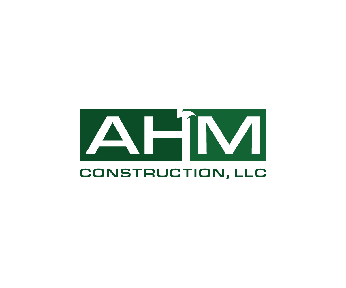 Logo Design by Adi Graphics for AHM Construction, LLC | Design #33805418