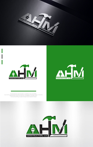 Diseño de Logo por Cliping_path para AHM Construction, LLC | Diseño: #33804986