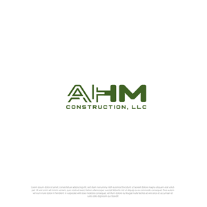 Design de Logo par AbrinaDesign pour AHM Construction, LLC | Design : #33807758