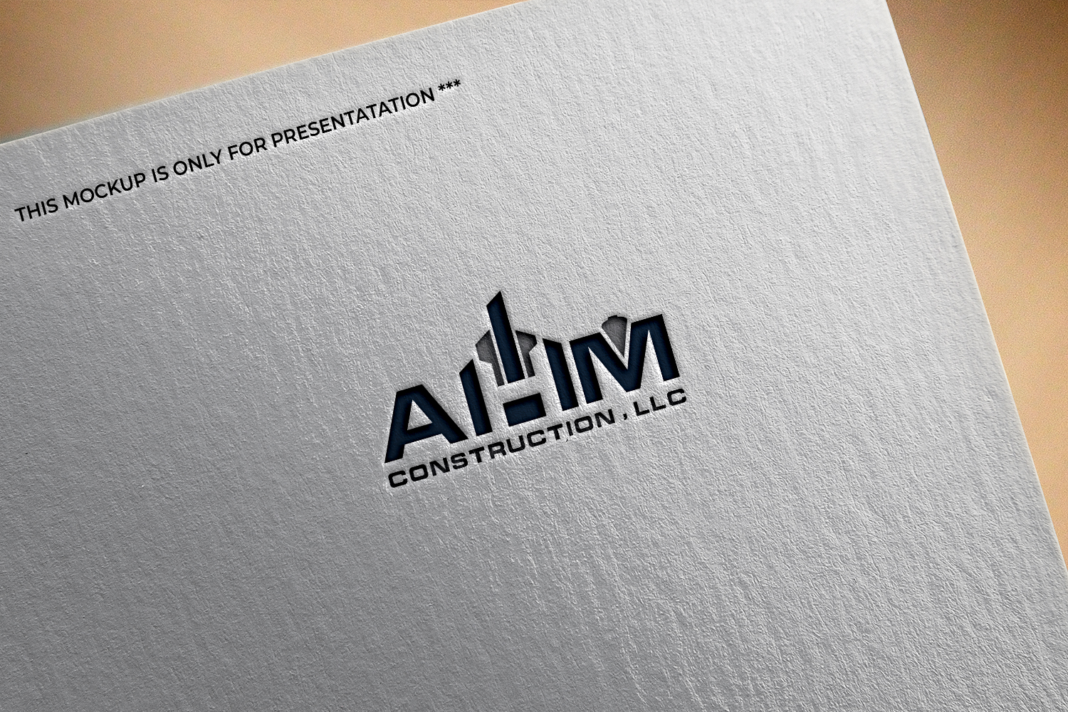 Diseño de Logo por Widi Nalendra para AHM Construction, LLC | Diseño #33808192