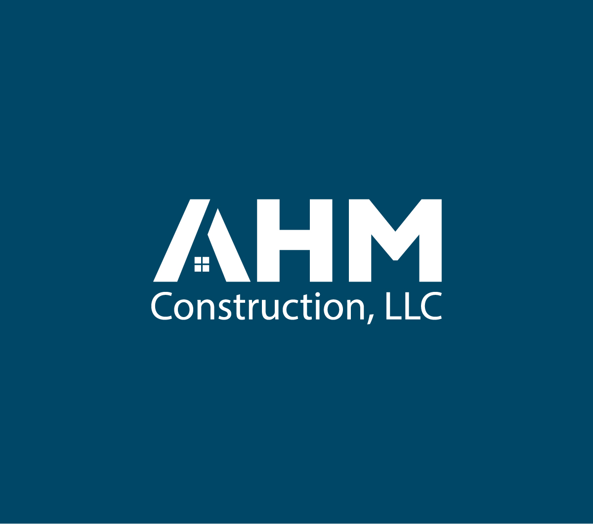 Diseño de Logo por 99 Art.. para AHM Construction, LLC | Diseño #33806185