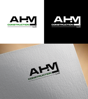 Design de Logo par RA-bica pour AHM Construction, LLC | Design : #33805176