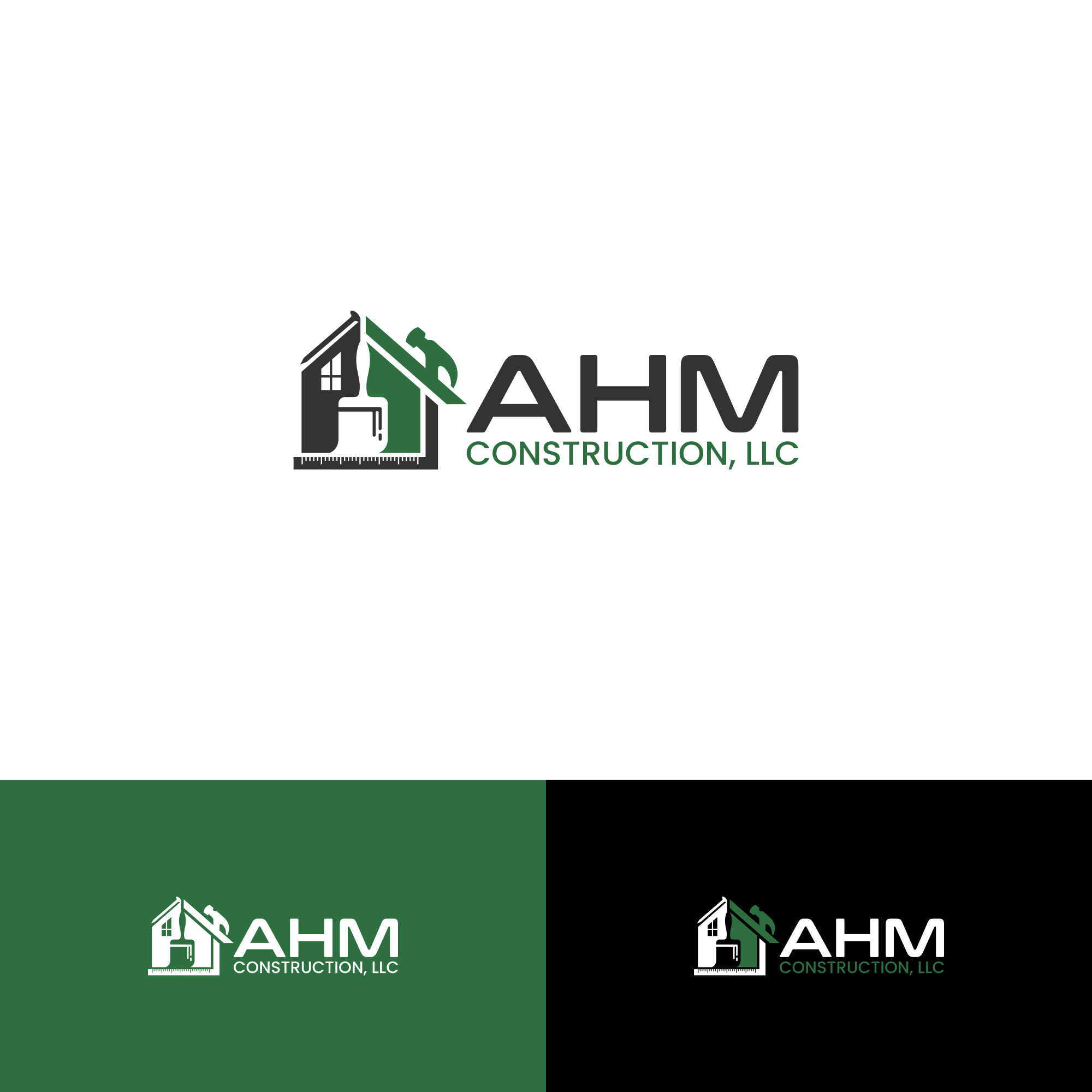 Diseño de Logo por 3n0h99 para AHM Construction, LLC | Diseño #33807469