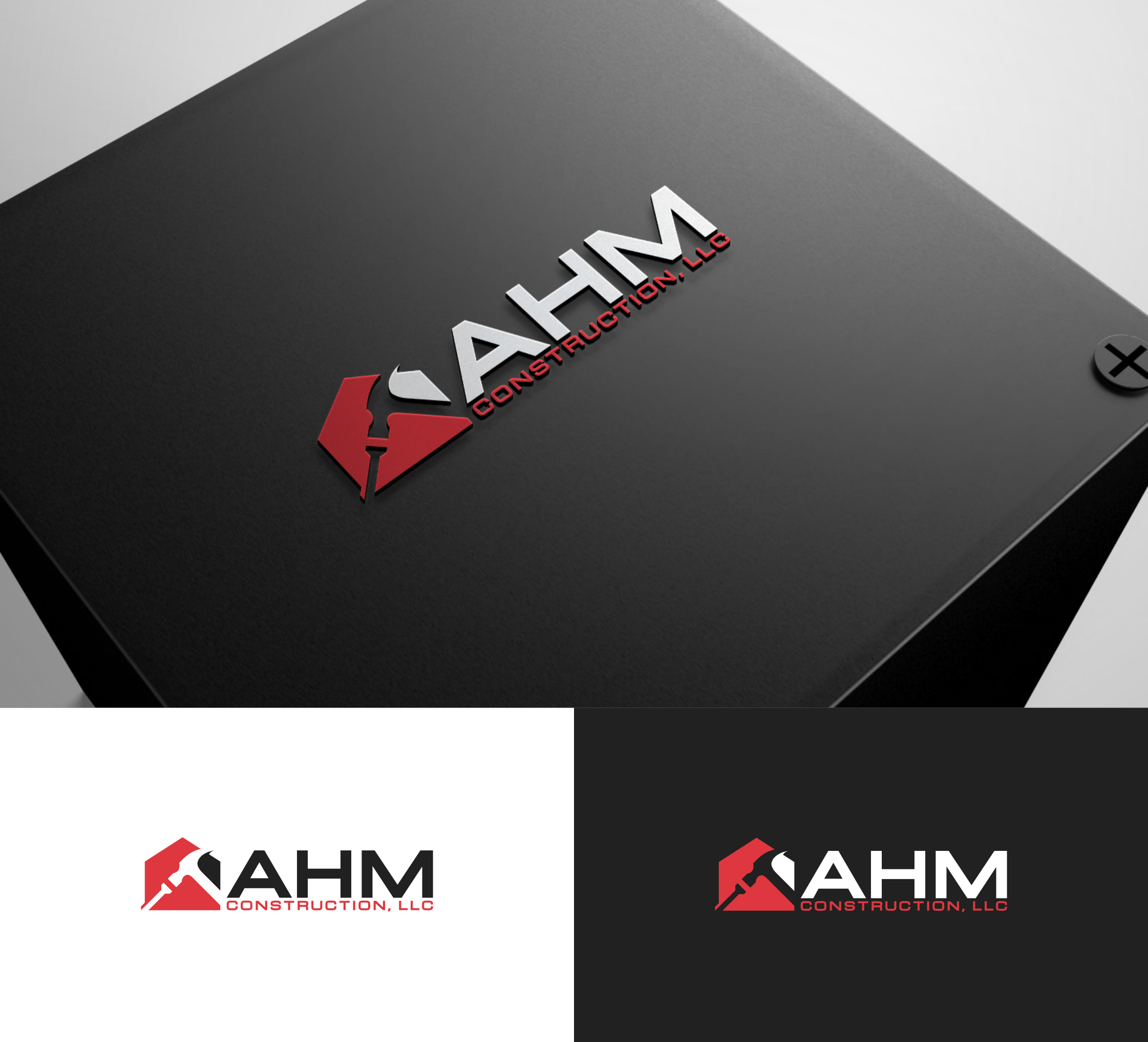 Diseño de Logo por Zaid Al Faqih para AHM Construction, LLC | Diseño #33803547