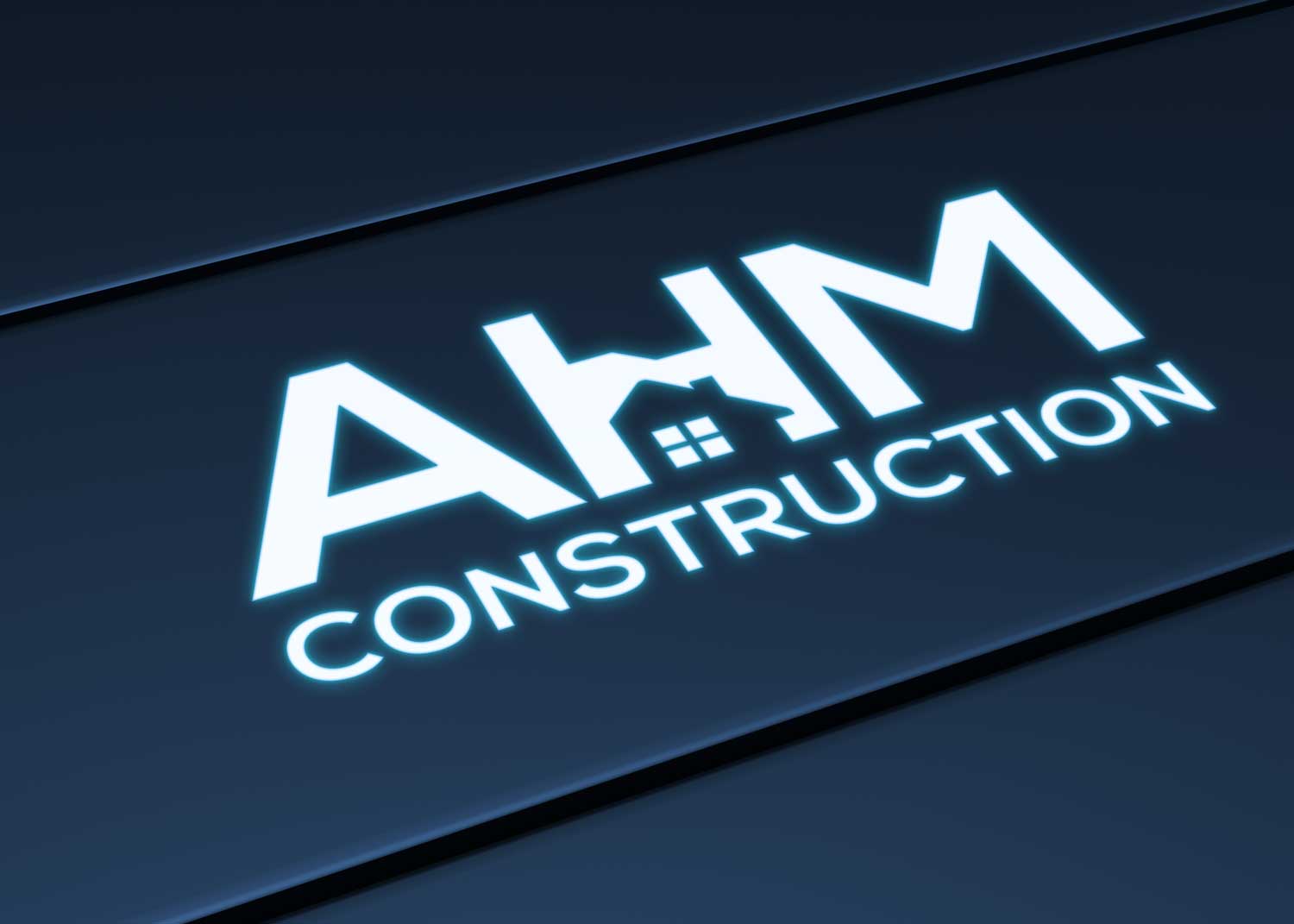 Diseño de Logo por LogoBids para AHM Construction, LLC | Diseño #33809861