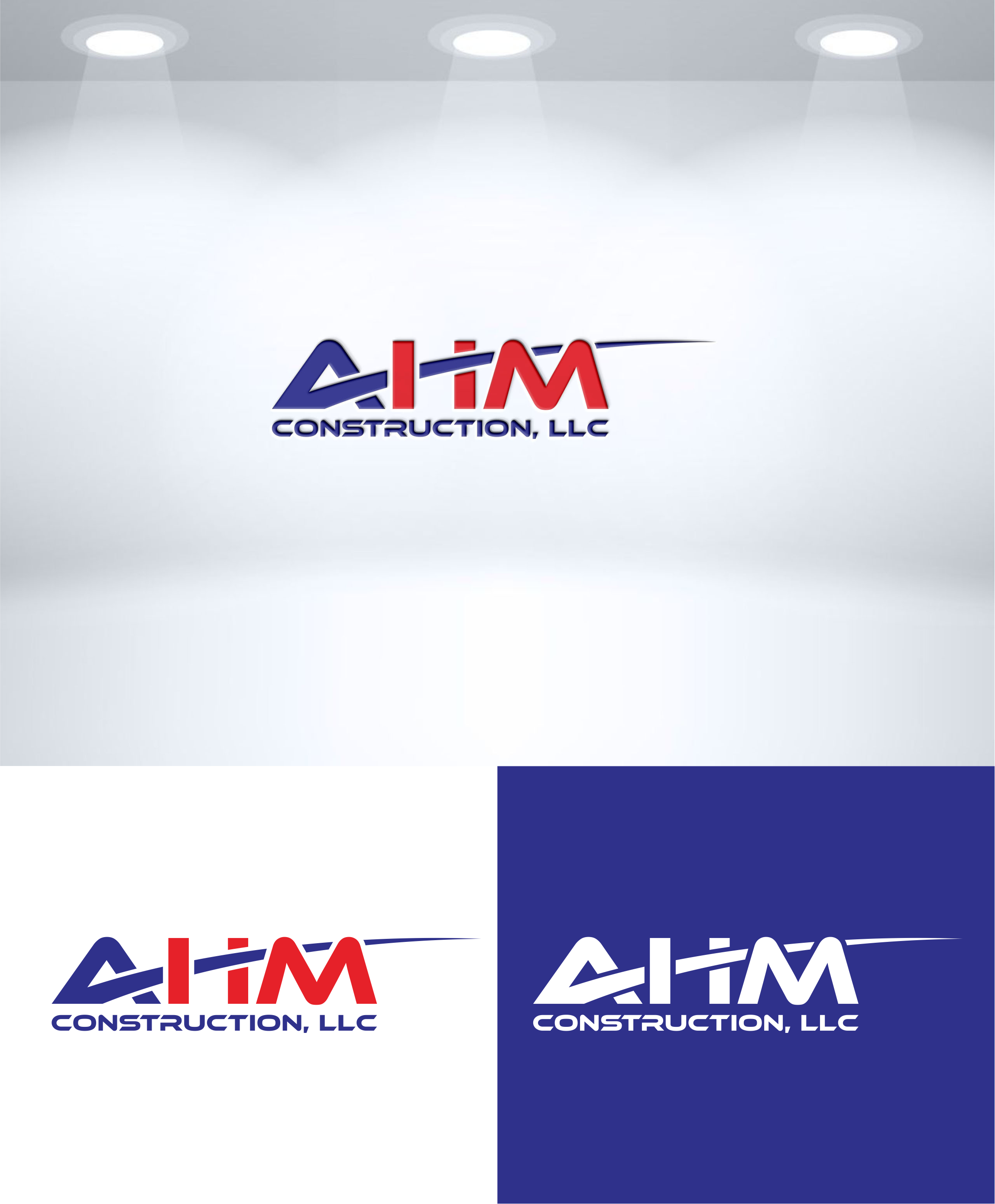 Diseño de Logo por healer1617 para AHM Construction, LLC | Diseño #33807080