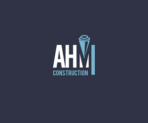 Logo Design by SR Creations. for AHM Construction, LLC | Design: #33809701