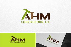 Logo Design by Hanzulla wahid for AHM Construction, LLC | Design: #33825525