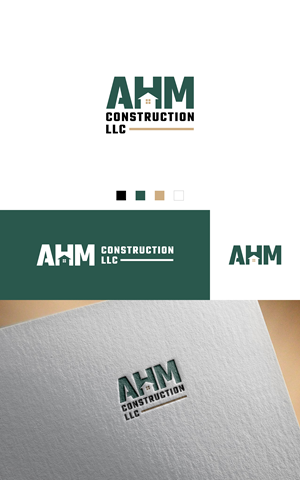 Diseño de Logo por Dell_a.Design para AHM Construction, LLC | Diseño: #33803137
