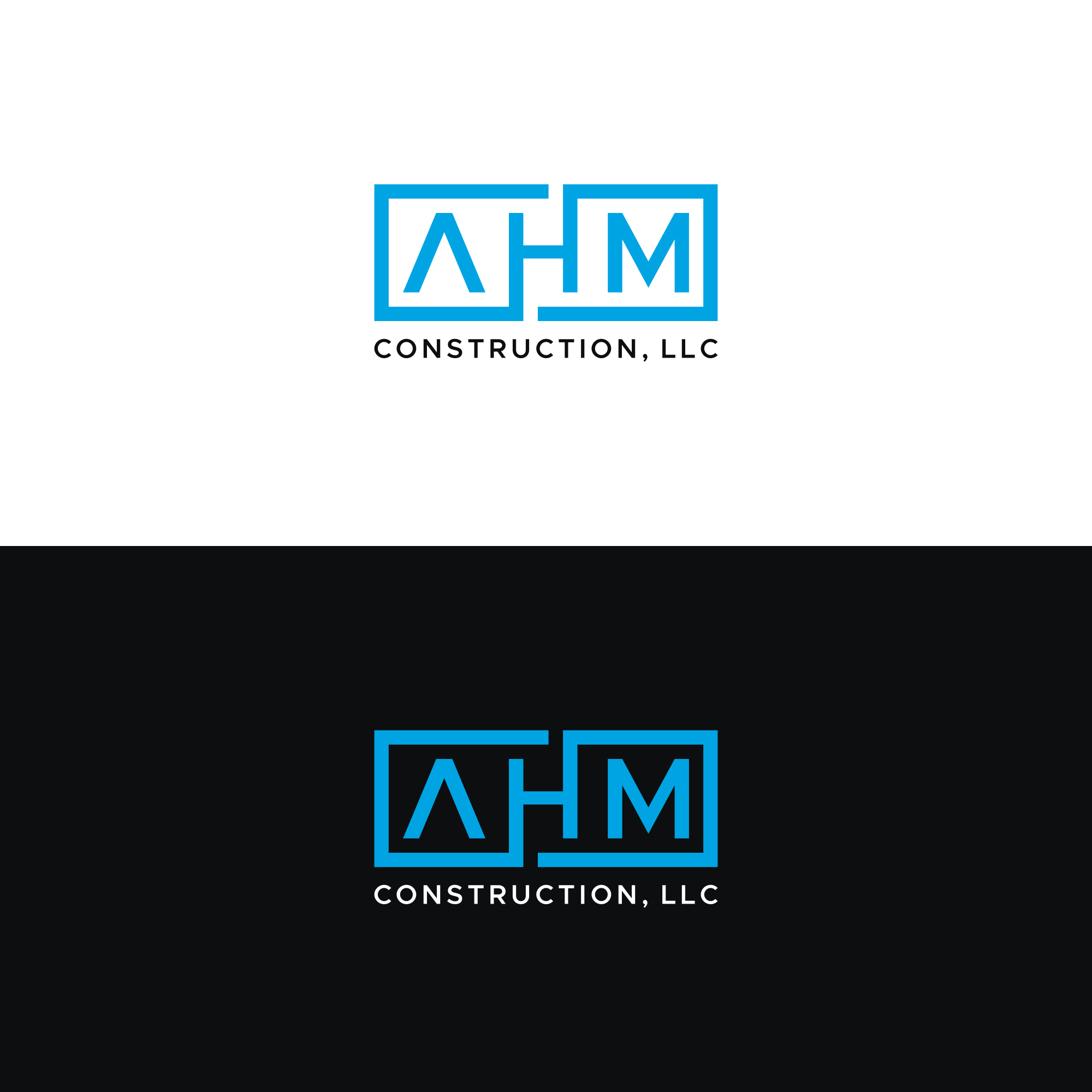 Logo Design by Excellent™ for AHM Construction, LLC | Design #33809301