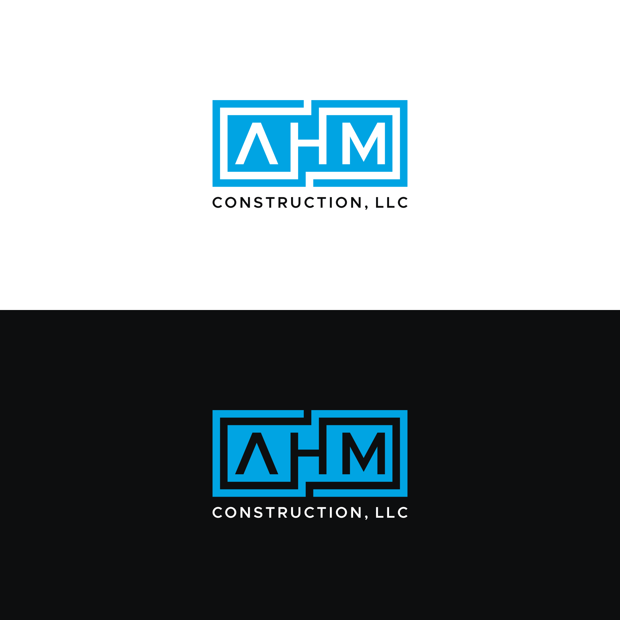 Logo Design by Excellent™ for AHM Construction, LLC | Design #33809318