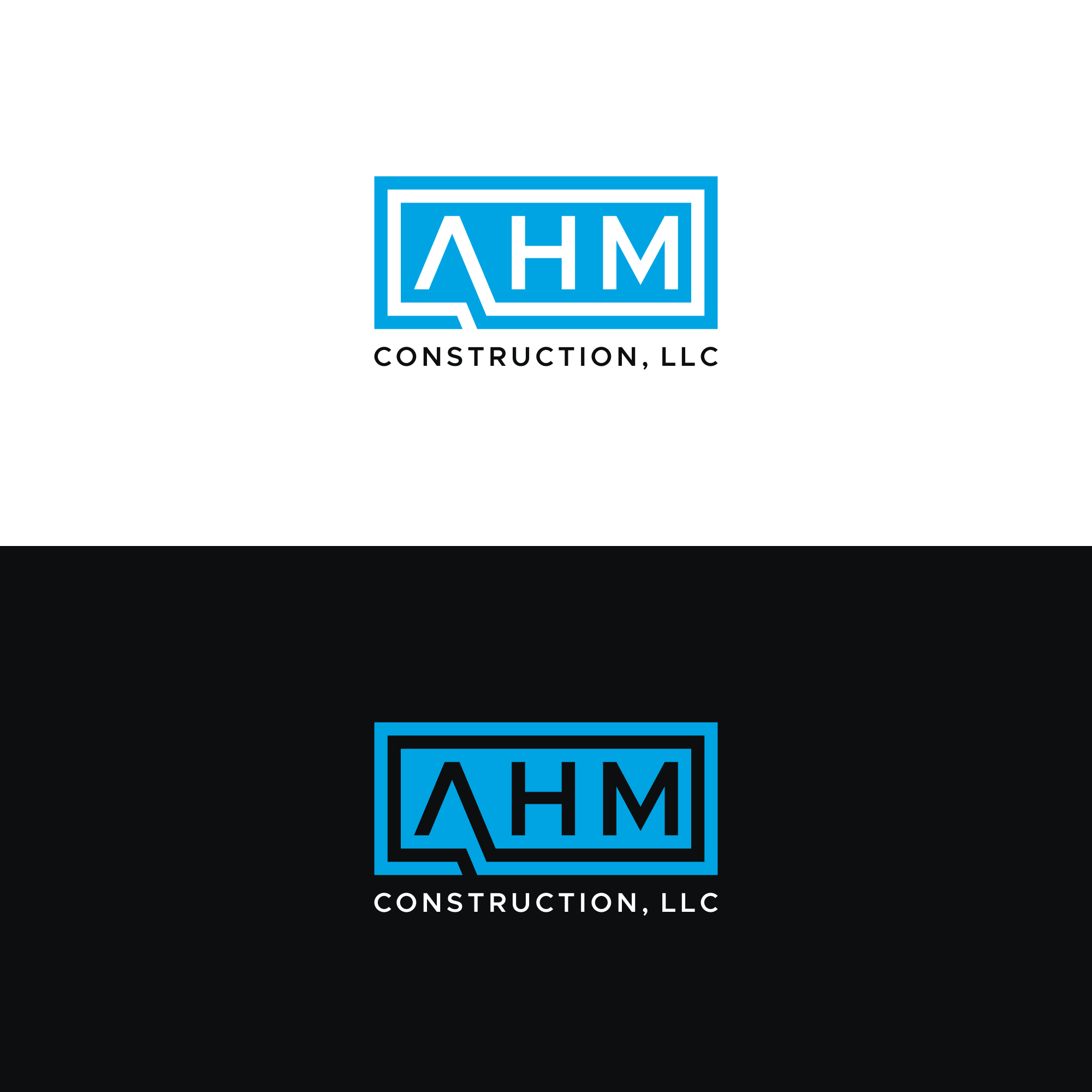 Logo Design by Excellent™ for AHM Construction, LLC | Design #33809353