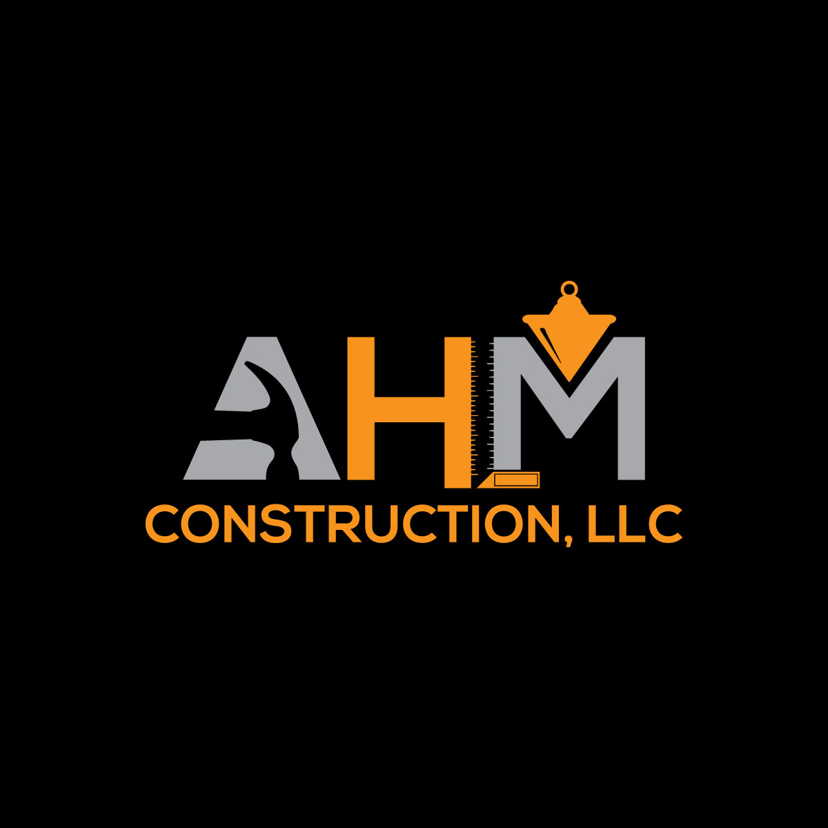 Diseño de Logo por ExclusiveMind para AHM Construction, LLC | Diseño #33817011