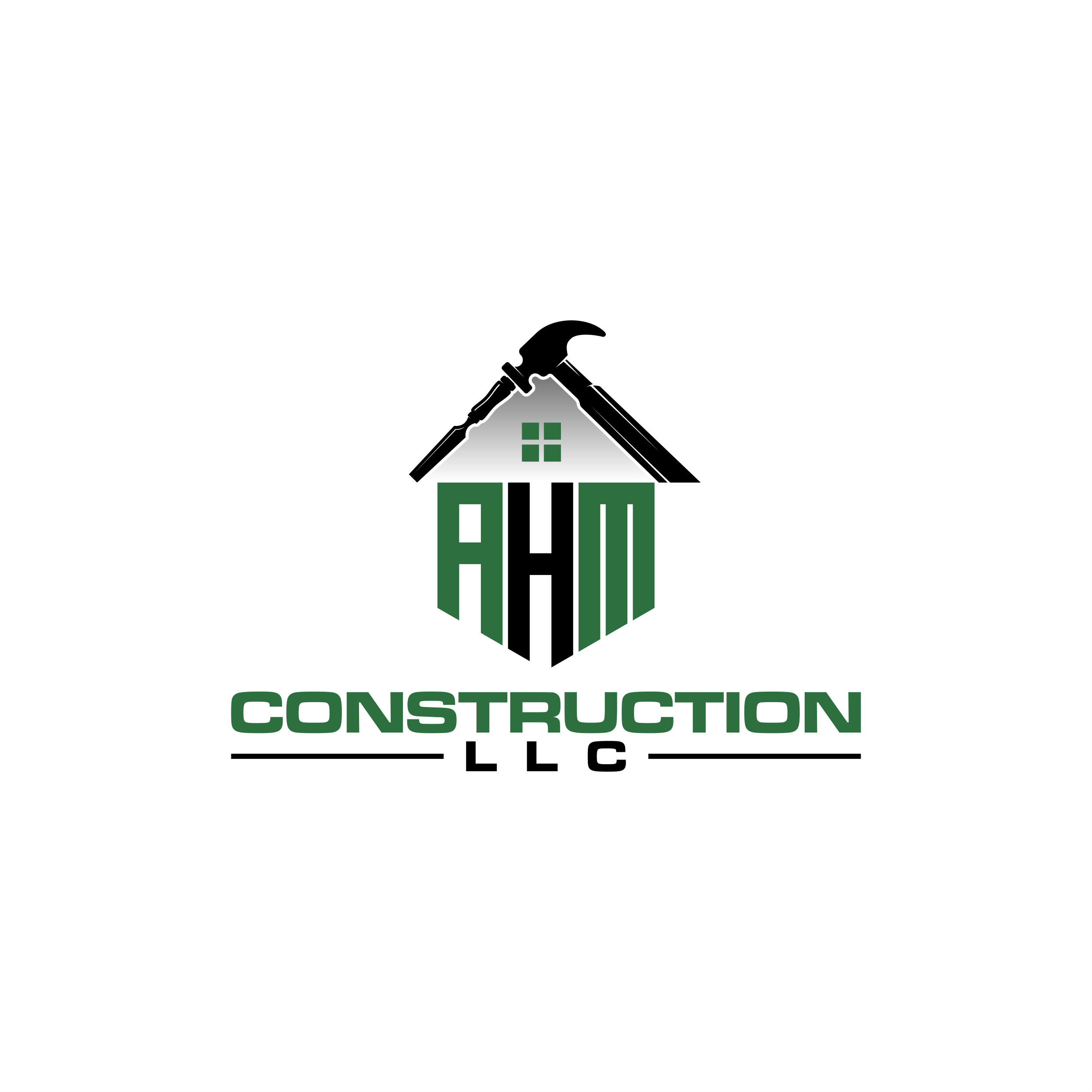 Logo Design by ghillvan for AHM Construction, LLC | Design #33807226