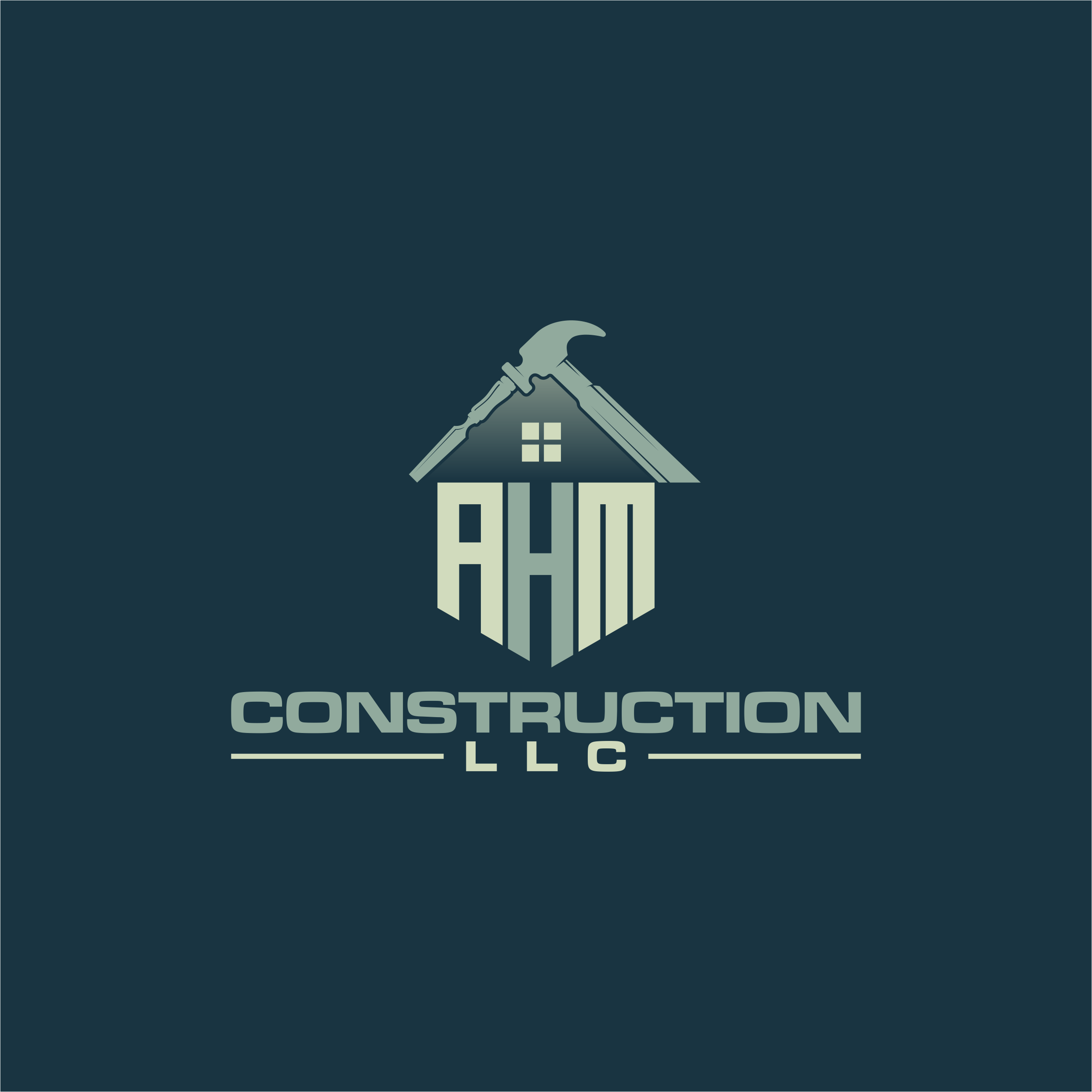 Diseño de Logo por ghillvan para AHM Construction, LLC | Diseño #33807493