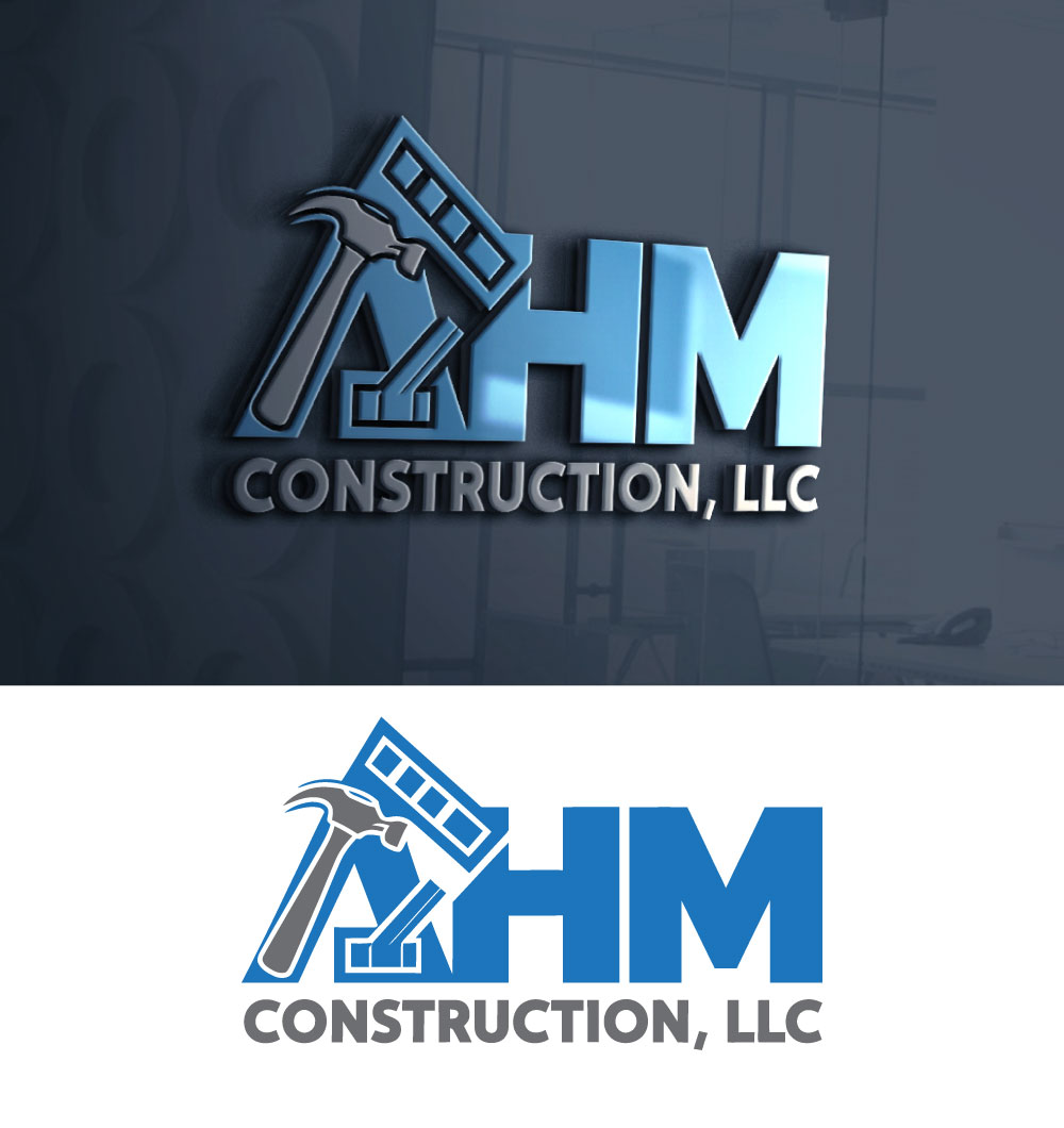Logo Design by bute for AHM Construction, LLC | Design #33823062