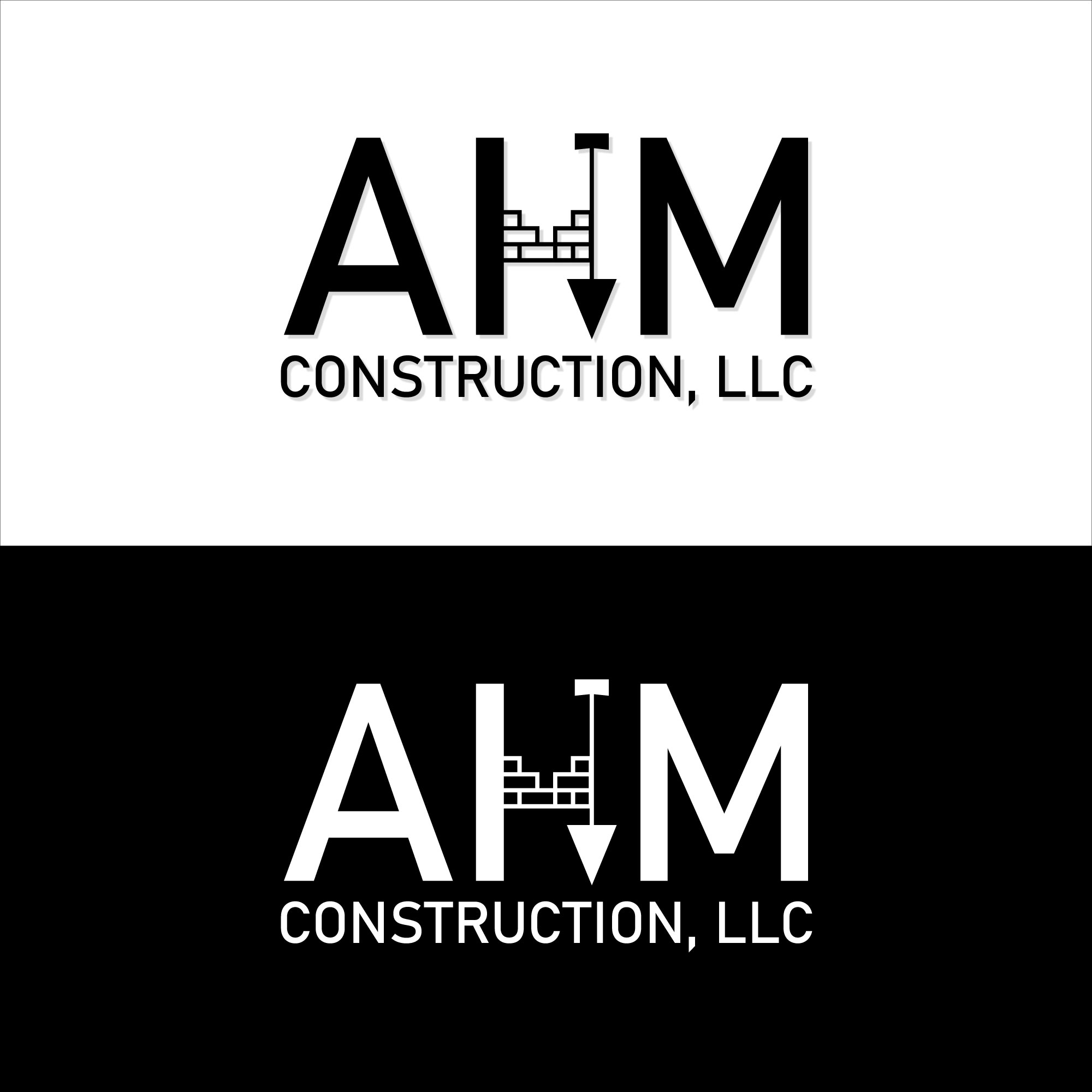 Diseño de Logo por Mk Pixel para AHM Construction, LLC | Diseño #33807354