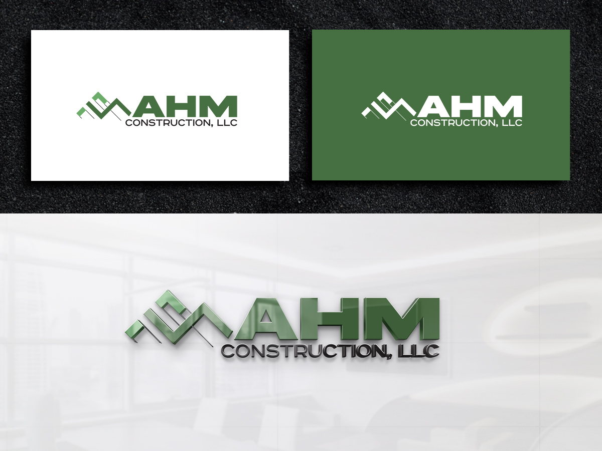 Diseño de Logo por ArtSamurai para AHM Construction, LLC | Diseño #33812193