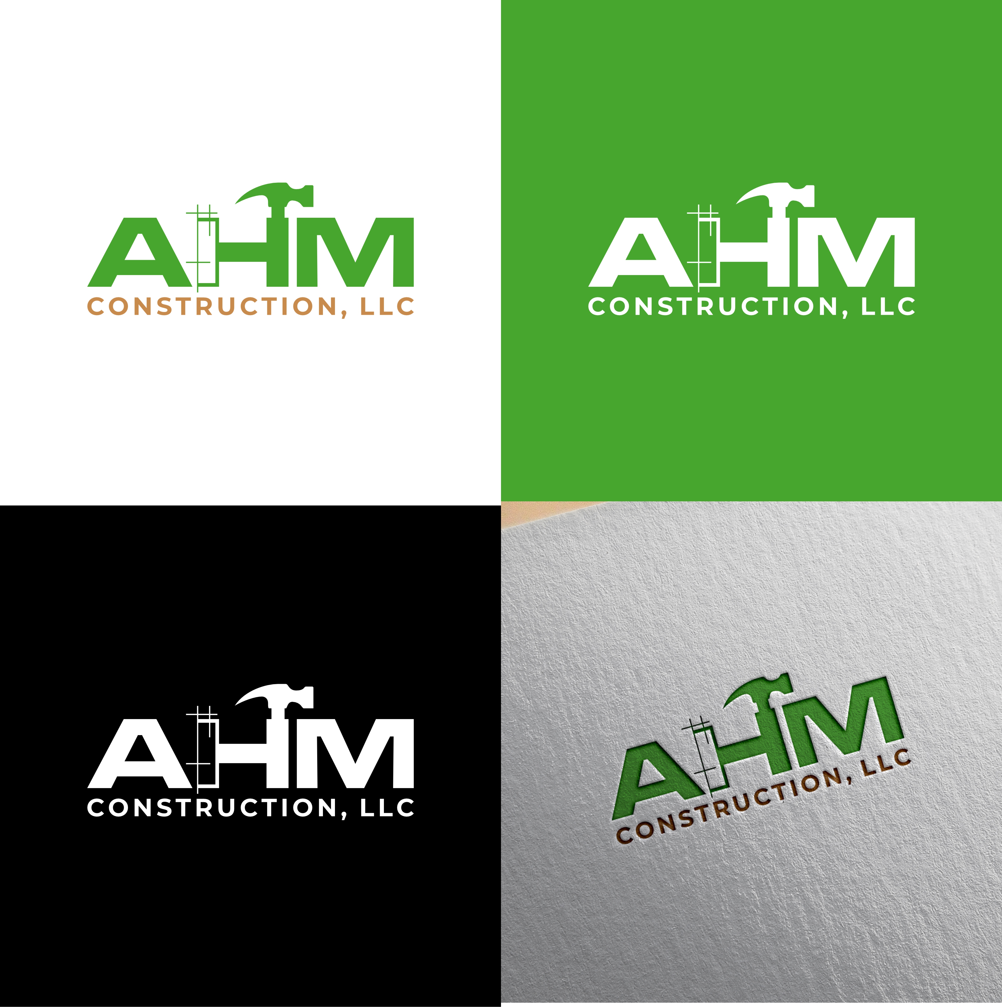 Design de Logo par victipedia pour AHM Construction, LLC | Design #33811399