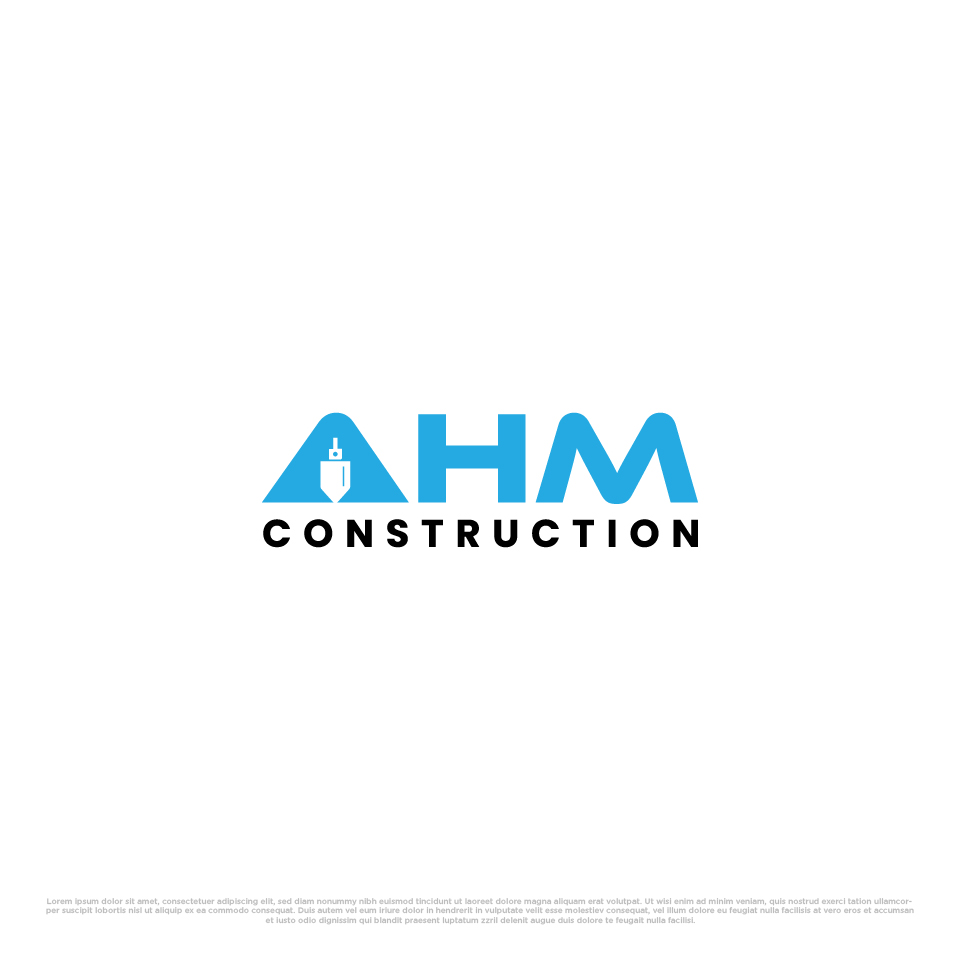 Logo Design by Kayla. for AHM Construction, LLC | Design #33803746
