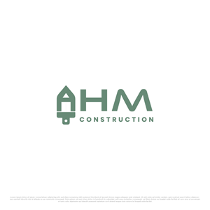 Diseño de Logo por Kayla. para AHM Construction, LLC | Diseño: #33803872