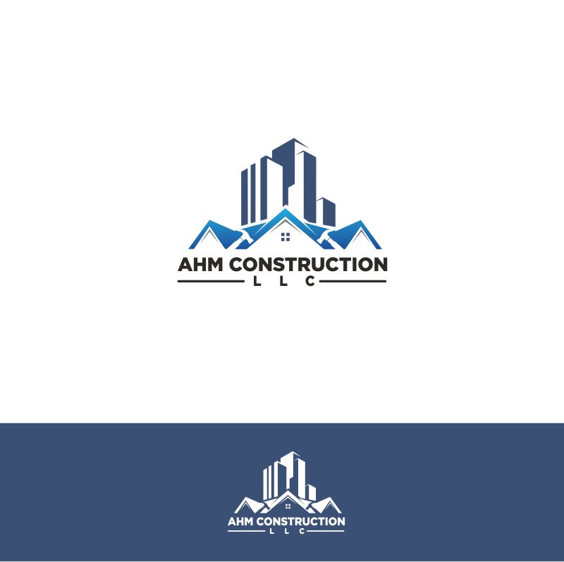 Diseño de Logo por dclawstudio para AHM Construction, LLC | Diseño #33812114