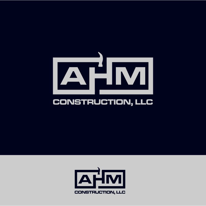 Diseño de Logo por dclawstudio para AHM Construction, LLC | Diseño #33812149