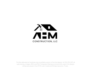 Logo Design by DanielV02 for AHM Construction, LLC | Design: #33804765