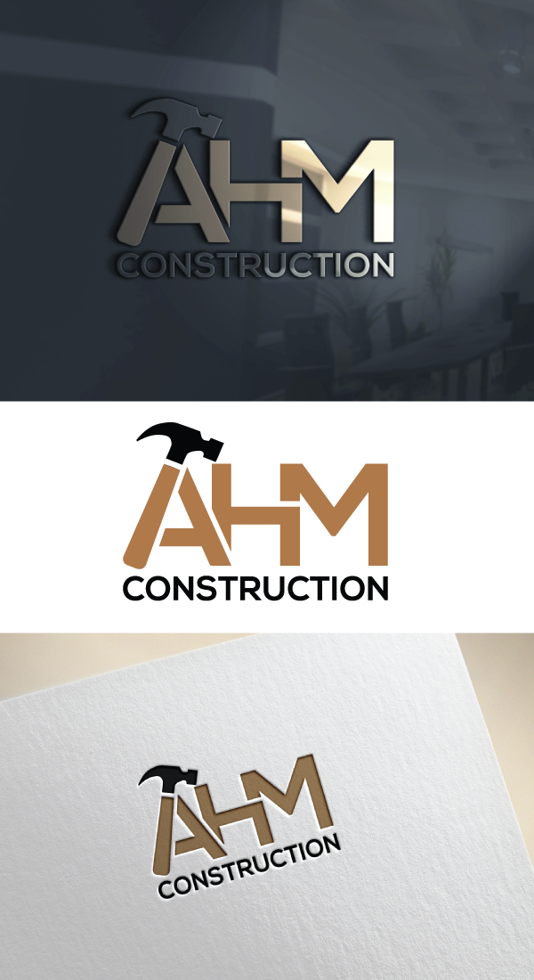 Diseño de Logo por AB design ..... para AHM Construction, LLC | Diseño #33806890