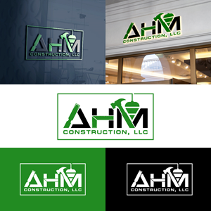 Diseño de Logo por Znuj Esilas para AHM Construction, LLC | Diseño: #33821588