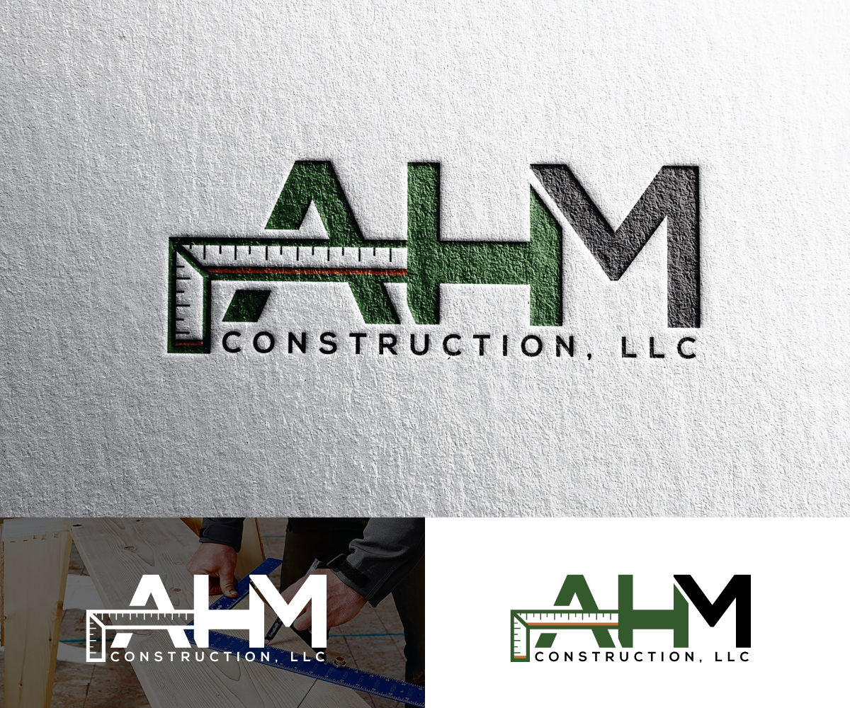 Design de Logo par step forward 2 pour AHM Construction, LLC | Design #33812179