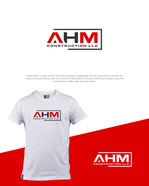 Design de Logo par SigmaStudio pour AHM Construction, LLC | Design : #33806250