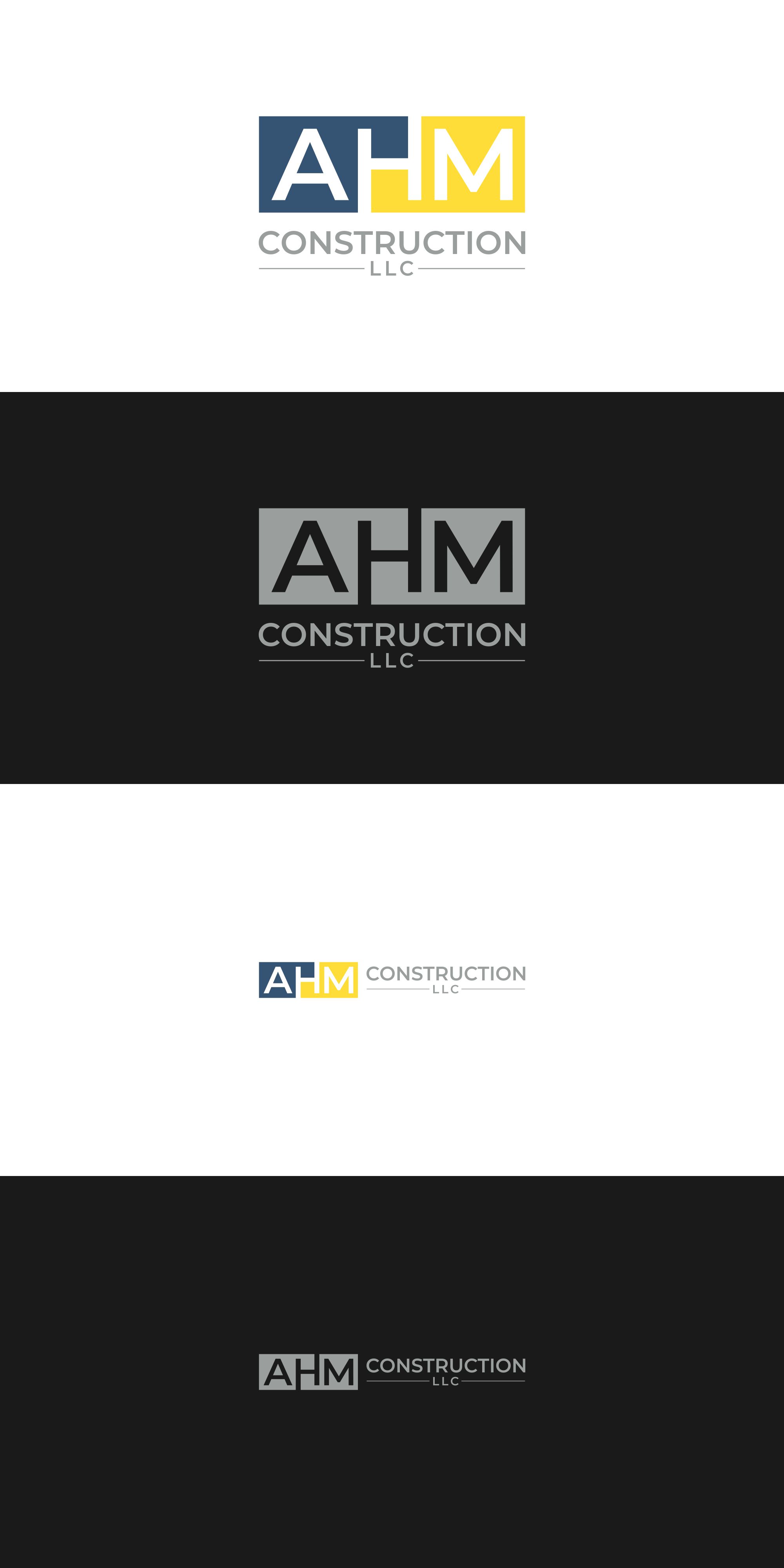 Diseño de Logo por ark 2 para AHM Construction, LLC | Diseño #33815953