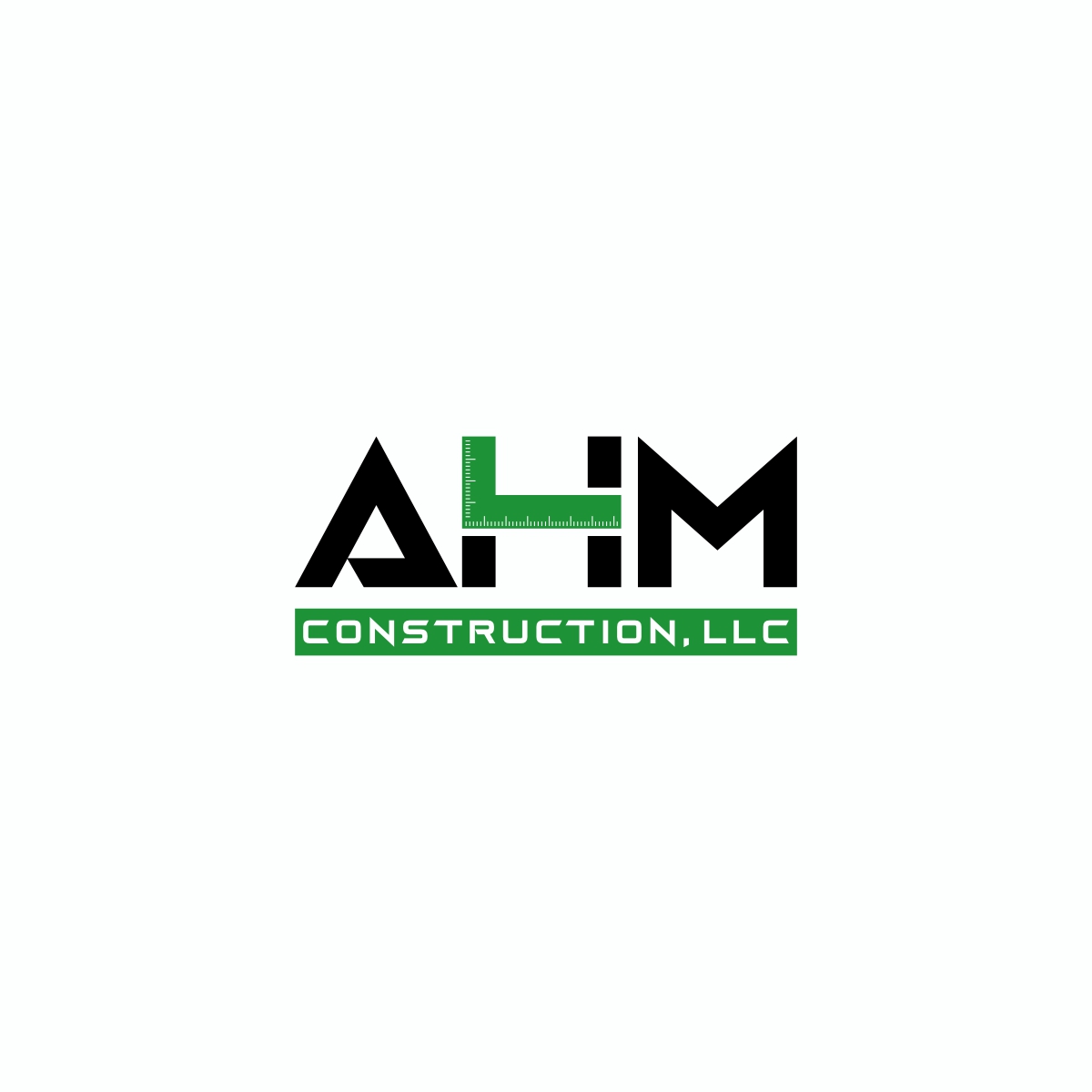 Logo Design by Ashani Bhattacharya for AHM Construction, LLC | Design #33805486