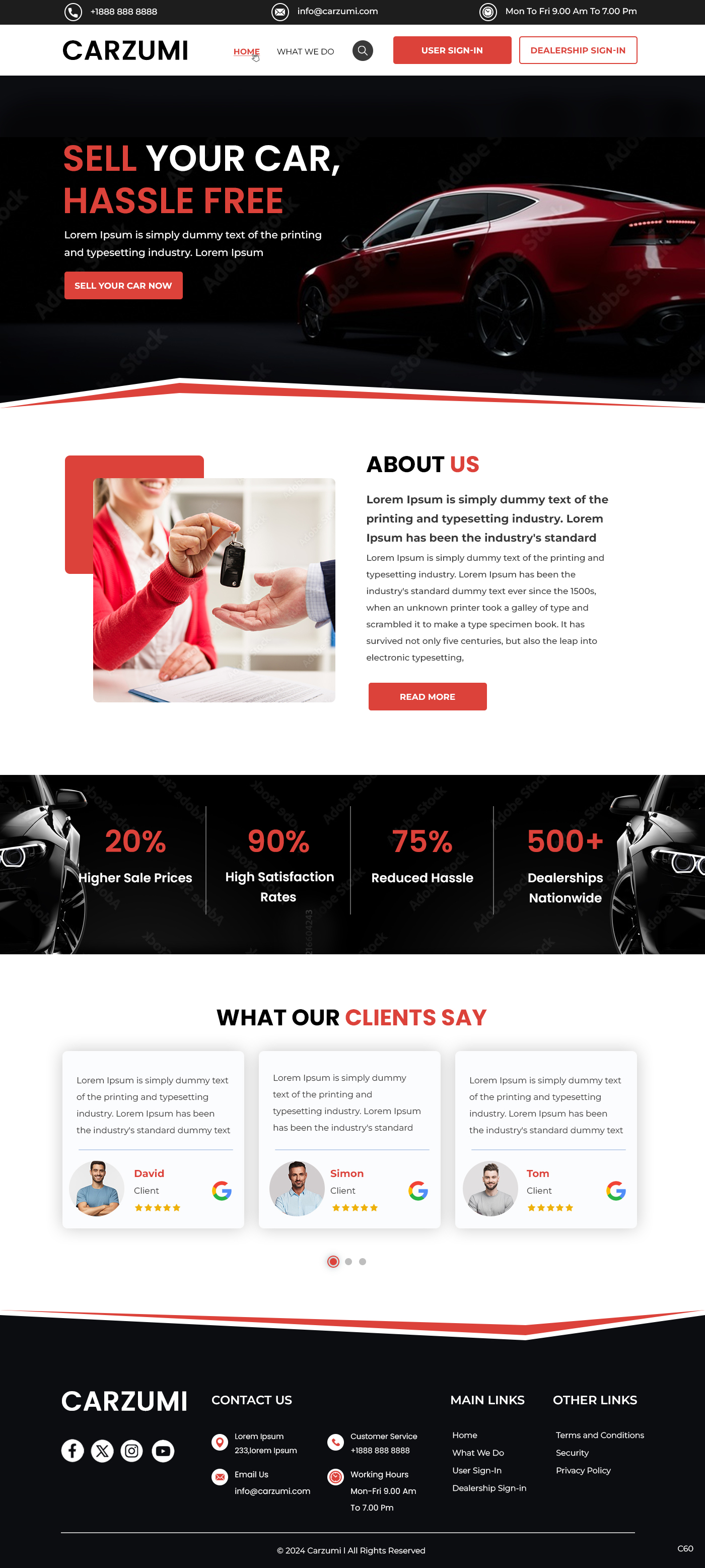 Wordpress Design by pb for J Franco Marketing  | Design #33809413