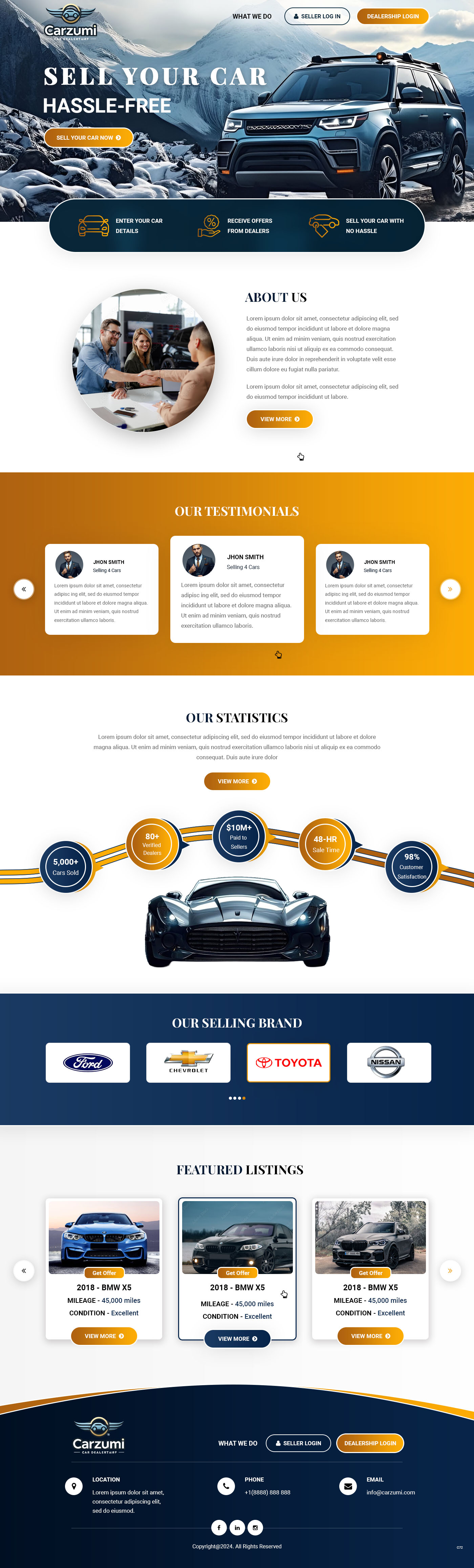 Wordpress Design by pb for J Franco Marketing  | Design #33893461