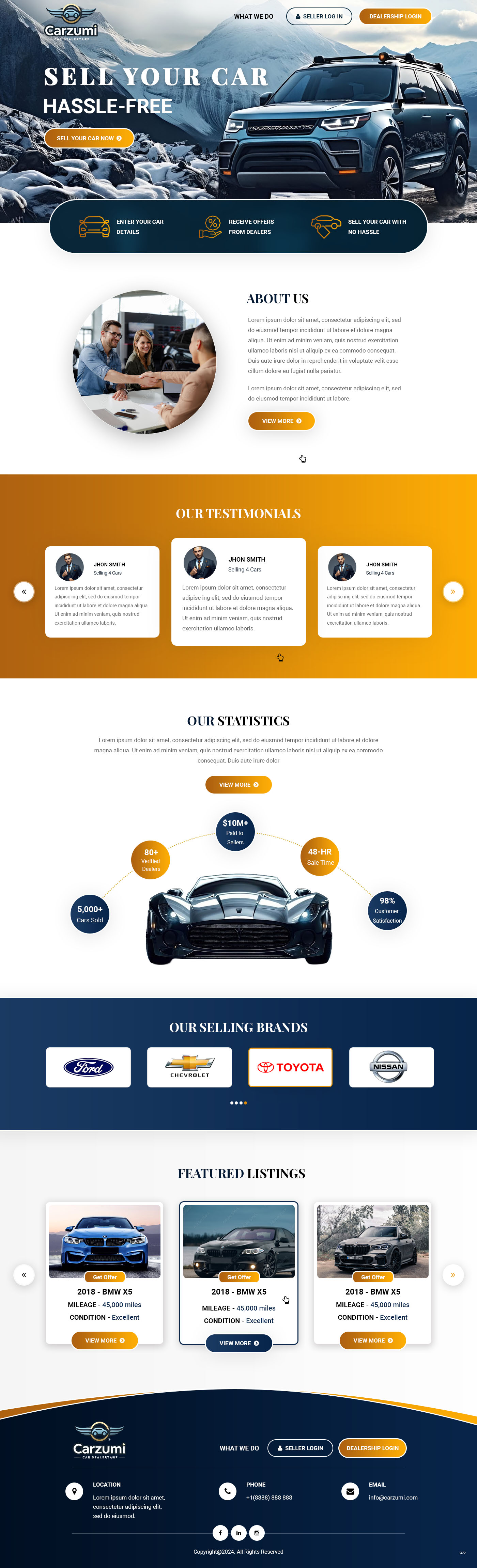 Wordpress Design by pb for J Franco Marketing  | Design #33893947