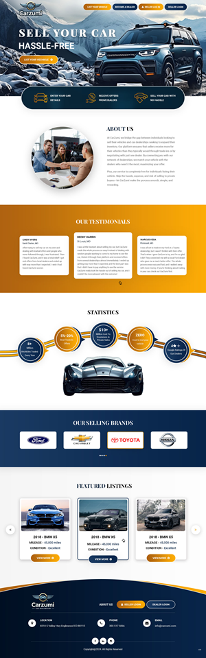 Wordpress Design by pb for J Franco Marketing  | Design: #33947399