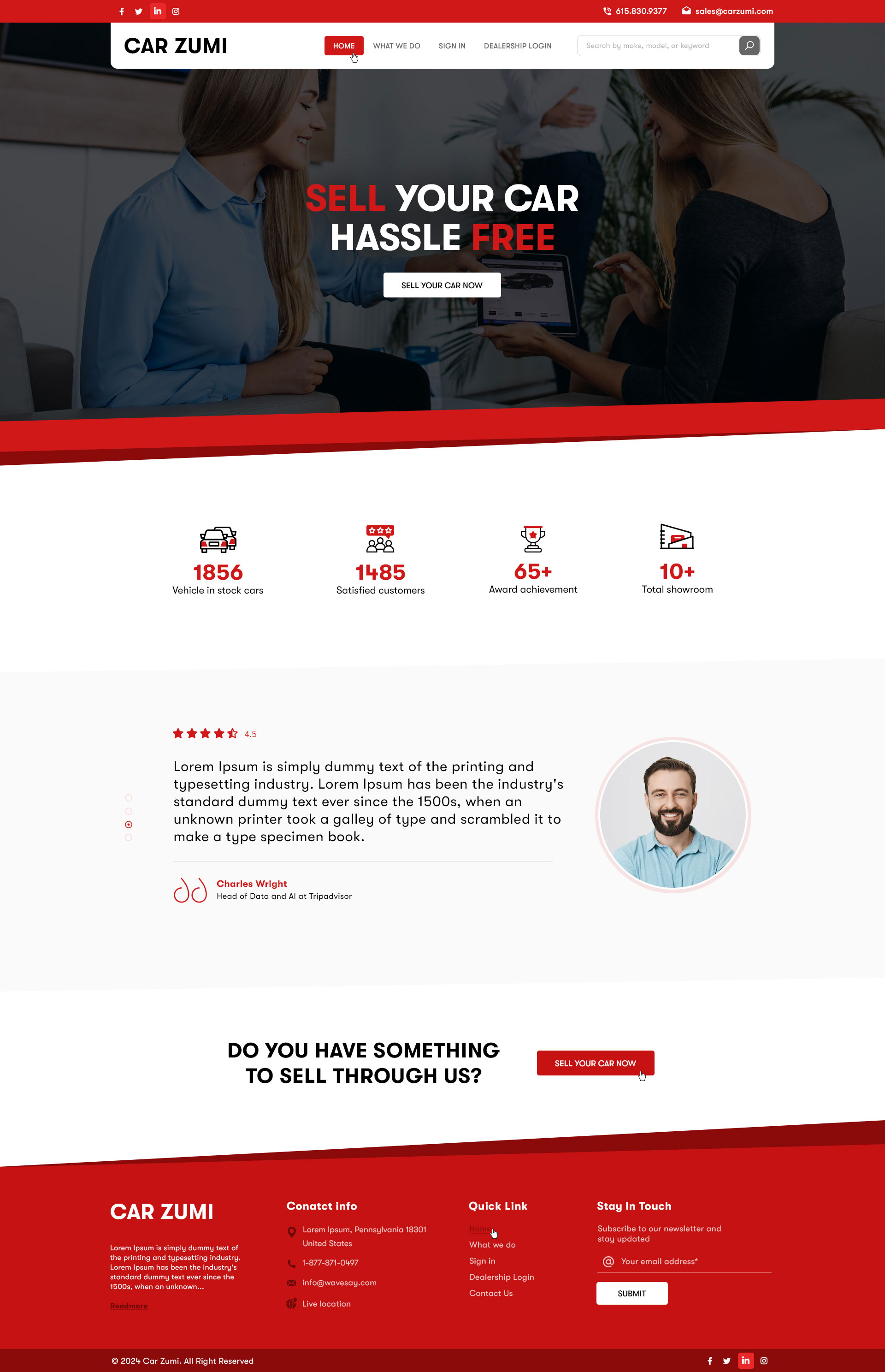 Diseño Wordpress por Ved Web Services para J Franco Marketing  | Diseño #33809088