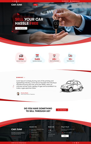 Wordpress Design by Ved Web Services for J Franco Marketing  | Design: #33815422