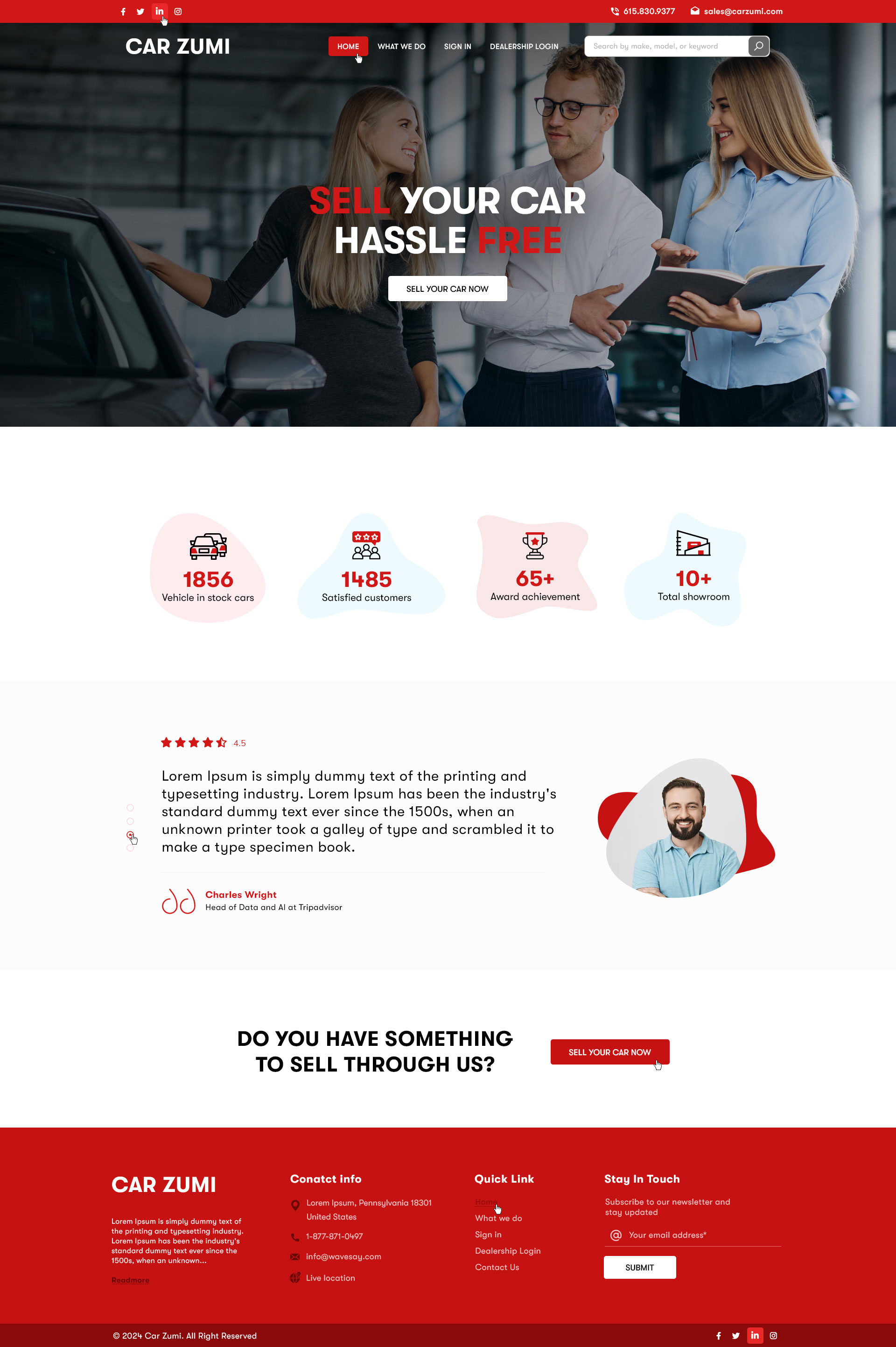 Wordpress Design by Ved Web Services for J Franco Marketing  | Design #33815423
