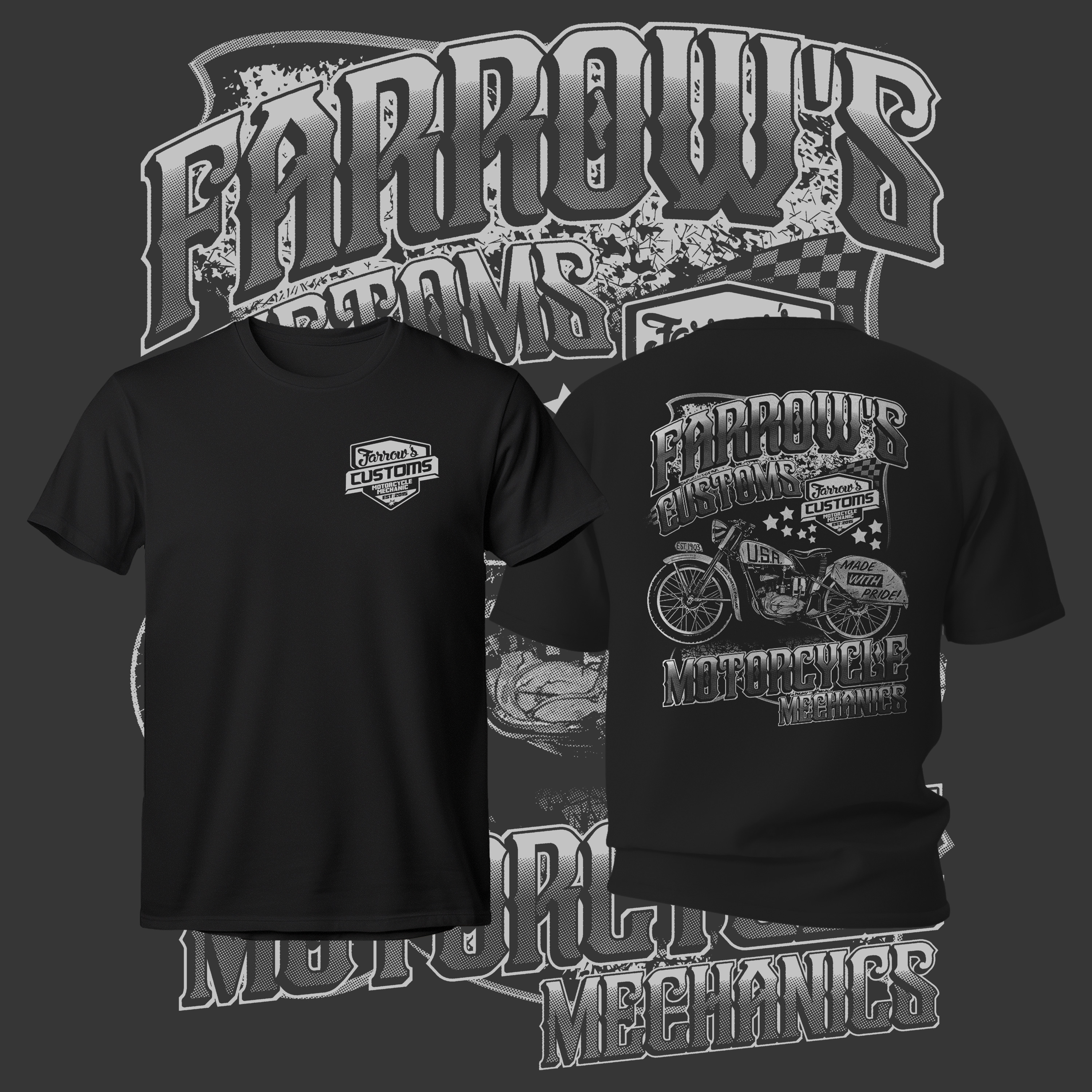 T-shirt Design by Art Boy14 for farrows Customs | Design #33808744