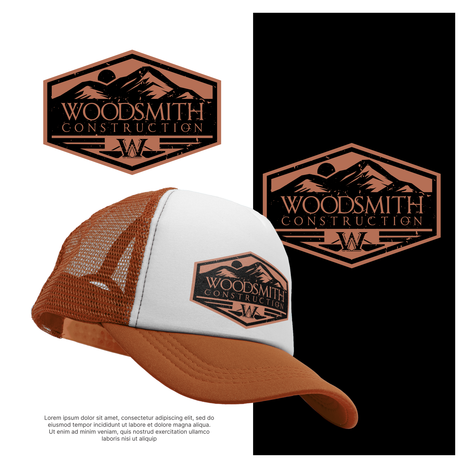 Apparel Design by ThiagoB for woodsmith construction,llc | Design #33810701