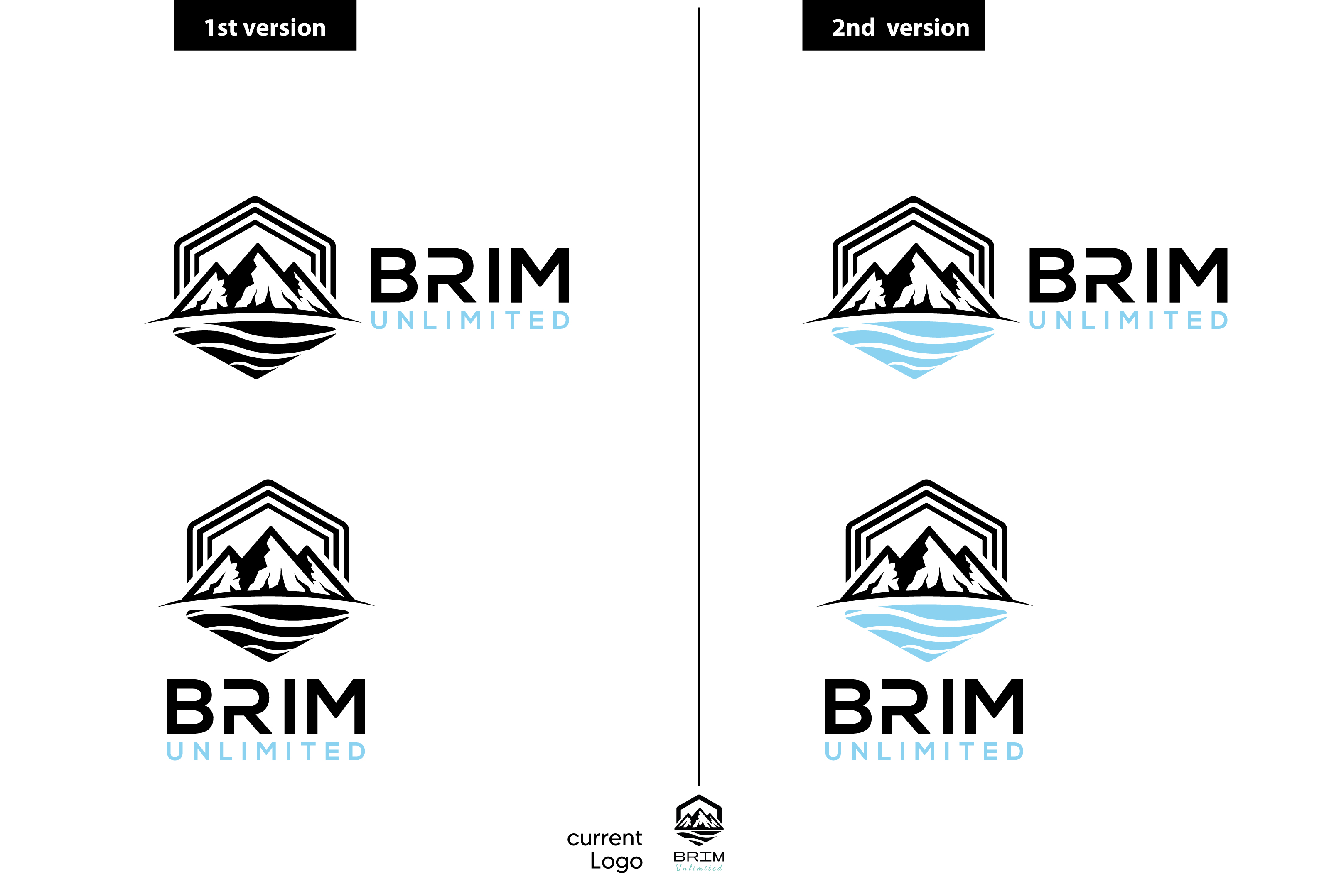 Logo Design by Rubia@ for Brim Unlimited | Design #33851325