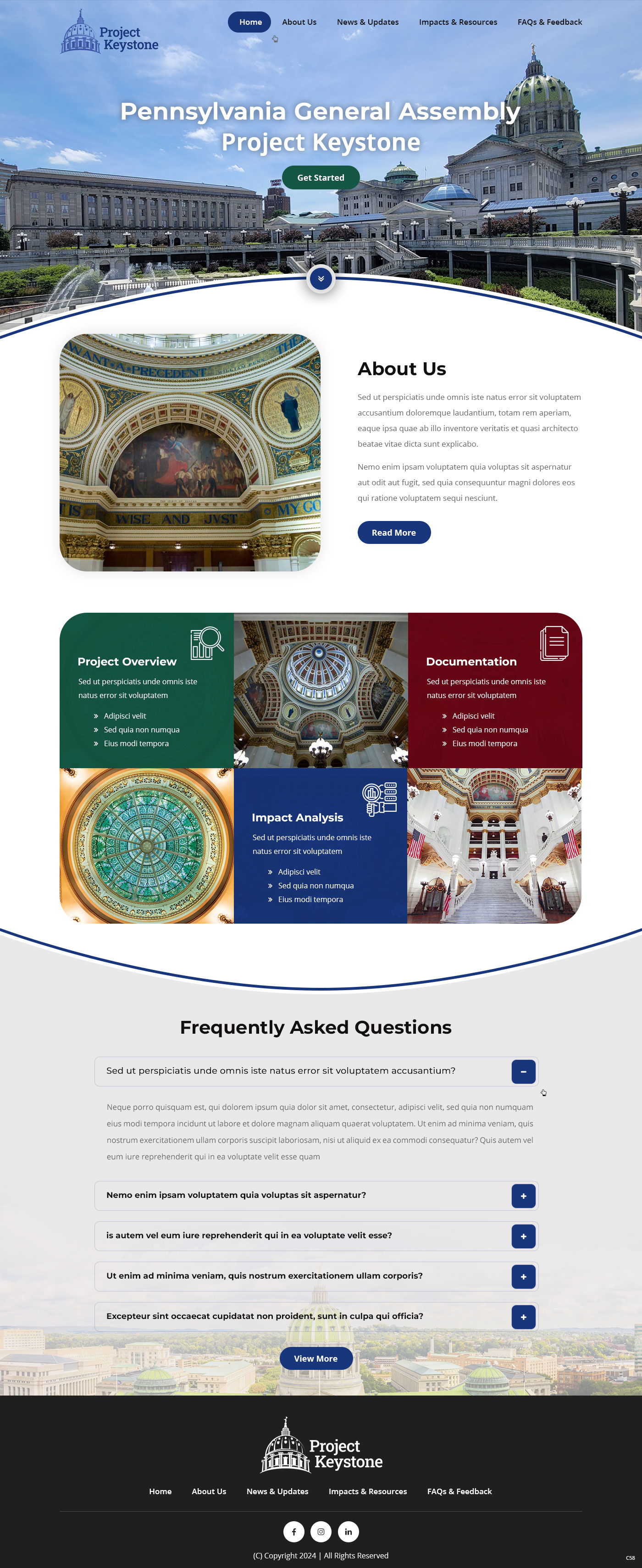 Wordpress Design by pb for PA LDPC | Design #33825193