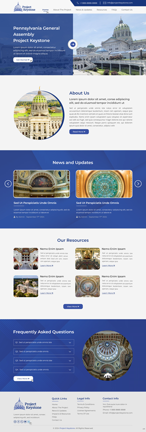 Diseño Wordpress por pb para PA LDPC | Diseño: #33825194