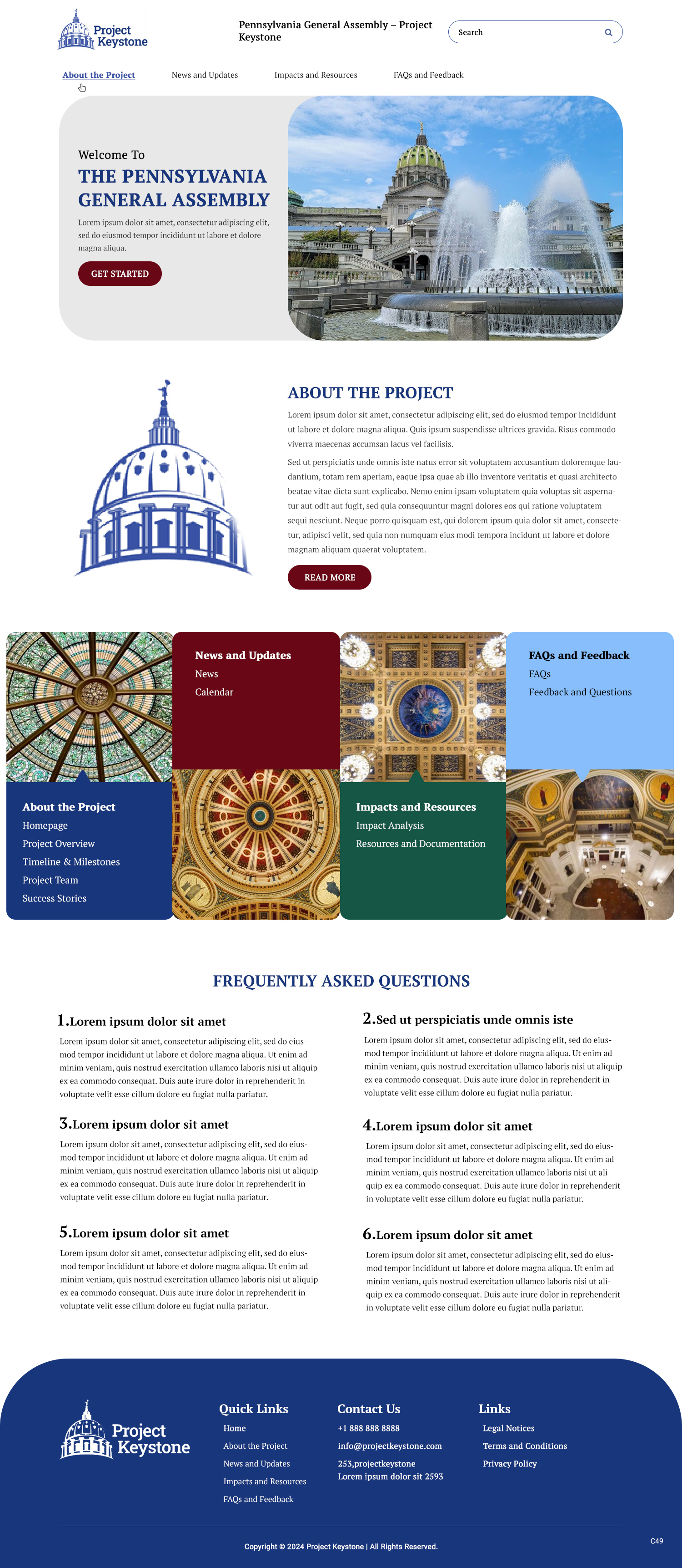 Wordpress Design by pb for PA LDPC | Design #33831129